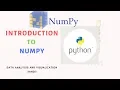 NumPy Overview Hindi