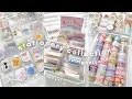 Download Lagu 🌷 reorganizing my stationery + stationery collection tour | stickers, washi tapes, memos + asmr