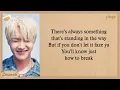 BTS Permission to Dance Easy Lyrics