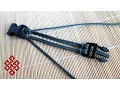 How to Make Four Strand Core Double Cow s Hitch Buckle Tutorial