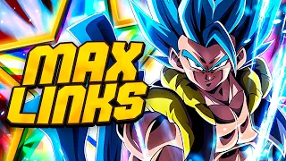 Download (Dokkan Battle) 100% RAINBOW MAX LINKS LR STR GOGETA BLUE FULL OVERVIEW AND SHOWCASE! MP3