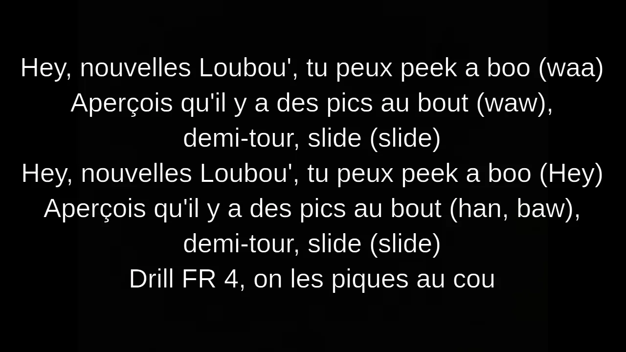 Drill FR 4 Lyrics (Gazo & Freeze Corleone)