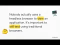 08 JavaScript Selenium Headless Testing
