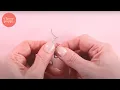 How to prepare embroidery floss Beginner Embroidery Techniques