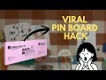Home Depot s Viral Pin Board Hack Does It Actually Work DIY Bulletin Board Tutorial