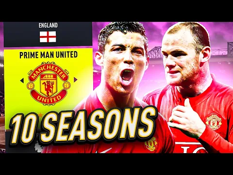 Download MP3 I Takeover PRIME MAN UNITED for 10 SEASONS...Rooney \u0026 Ronaldo!!🤩