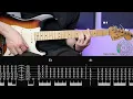 Incubus - Anna Molly (Guitar lesson with TAB)