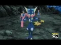 Ash s Frogadier Evolves into Ash-Greninja