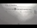 Order of Operation Insert Brackets