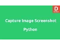 Capture Image Screenshots with Python