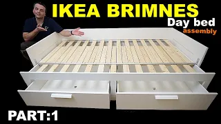 IKEA BRIMNES Day bed assembly instructions PART 1