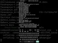 Unzip Android Command Line Tools in vShell - Set Environment