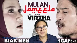 virzha feat mulan jameela biar menjadi kenangan kalong show reaction