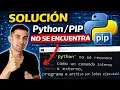 SOLUTION PYTHON PIP is not RECOGNIZED as an internal or external command WINDOWS