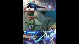 gusion funny moment #mobilelegends #shorts #gusion #youtubeshorts