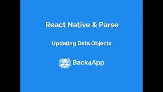 React Native Parse - Updating Data Objects
