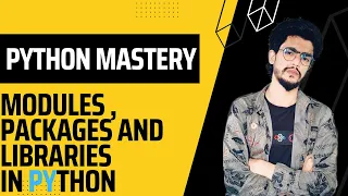 File Modules Packages And Libraries In Python Python Bangla Tutorial