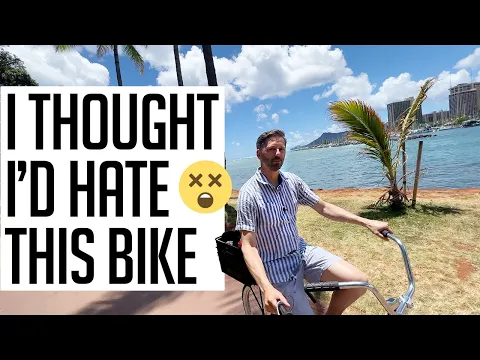 Beach cruisers are not as good as city bikes for practical urban cycling and bike commuting