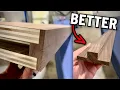 How I build floating shelves NO PLYWOOD MITER FOLDS
