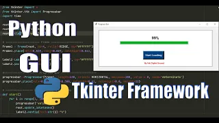 Progress Bar in python Tkinter Urdu-Hindi 2020