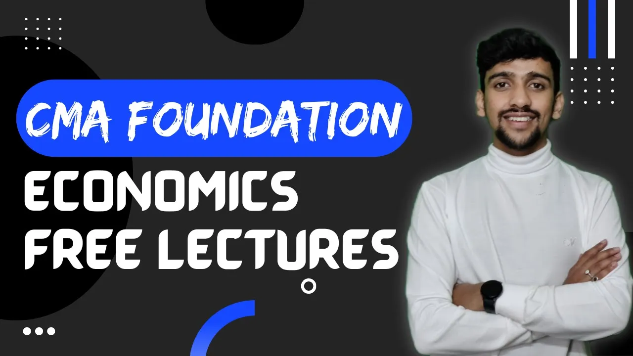 L12. CMA FOUNDATION ECONOMICS | MONEY | HARDIK MISHRA