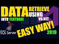 VB NET 2010 Tutorial Retrieve Data from SQL Server into TextBoxes WinForms Database Guide