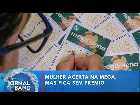 Download MP3 Funcionária de lotérica que acertou dezenas da Mega-Sena fica sem prêmio | Jornal da Band