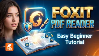 Easy Foxit PDF Reader Tutorial For Complete Beginners