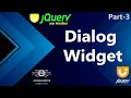 03 Dialog Method In jQuery UI Dialog Widget jQuery UI jQuery User Interface