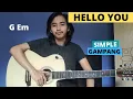 Download Lagu CHORD SIMPLE GAMPANG Hello You - Iqbaal Ramadhan Ost. Teman Tapi Menikah Tutorial Gitar