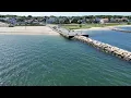 Aerial s of East Beach New Bedford MA taken on June 22nd 2023