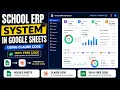 Student Management System in Google Sheets - Claude Code