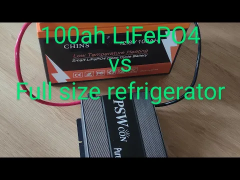 Download MP3 LiFePO4 vs 20 cu.ft. refrigerator