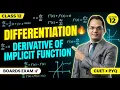 DAY12 Differentiation of Implicit Functions Class 12 Maths Complete Concept Explained