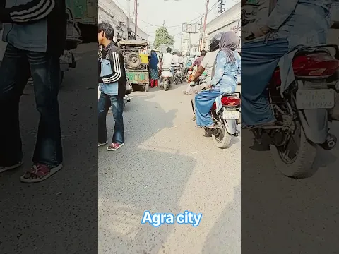 Agra cantin road #trending #agra #youtubeshorts #viral #roadtrip @sheerazkhan6377
