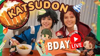 ¡FELIZ CUMPLEAÑOS DEKU Y TANJIRO! - COCINANDO EN VIVO🔴