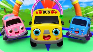 What Is The Color | Sing Along & Slide Song with Car | Nursery Rhymes & Kids Songs - Baby Car Songs
