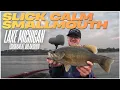 MASSIVE School of Smallmouth During a Tournament - Lake Michigan Bass Fishing