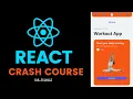 React Crash Course with React Web App project