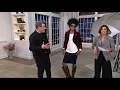 Isaac Mizrahi Live Suede Motorcycle Jacket with Printed Lining on QVC