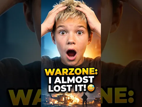 I almost lost it in this Warzone match! 😅 #warzone #gaming #funny