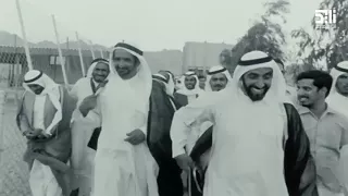 الشيخ زايد بن سلطان آل نهيان يزور حديقة العين دندنها