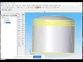 Exercise 6 Piston crown SolidEdge V20 machine design tutorial CAD Mechanical Engineering