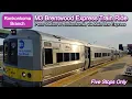 LIRR M3 Ronkonkoma Branch Brentwood Express Train Ride from Penn Station to Ronkonkoma