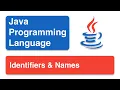 Java Programming Language Basics Identifiers Naming Convention 4K