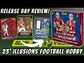 5 HITS PER BOX 2023 Panini Illusions Football Hobby Box Review