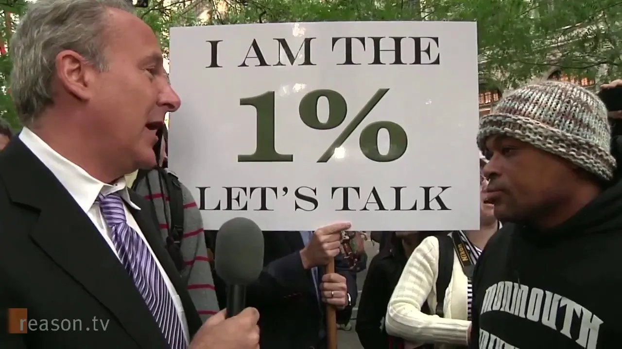 🔴 Peter Schiff at Occupy Wall Street  "I am the 1%. Let's Talk"