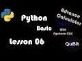 Python Basic Lesson 06 Advance Calculator Part 1 Sinhala
