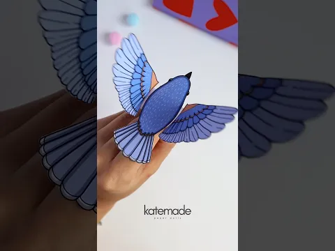 Moving birds DIY (templates in bio)
