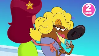 ZIG AND SHARKO | Undercover Zig! (2 Hour Compilation) New episodes | Cartoon Collection for kids